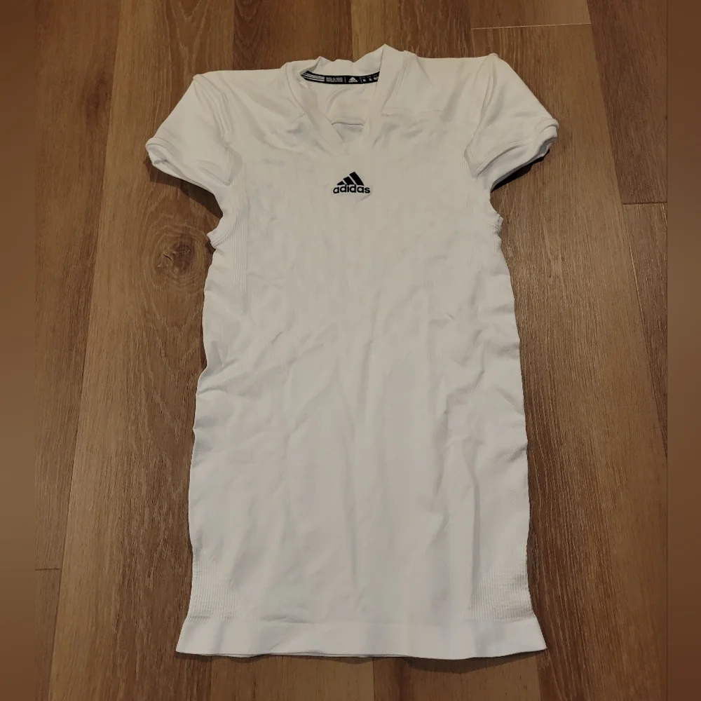 ADIDAS Prime Knit Hype Football Jersey Mens White Size XL New with Small Stain